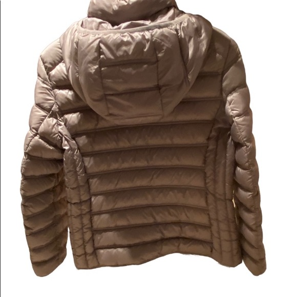 Michael Kors down bomber jacket, detachable hood - Picture 2 of 8